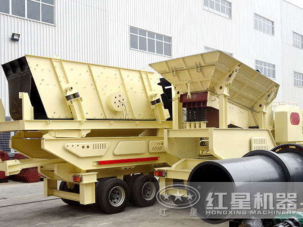 小型車載移動破碎機(jī)