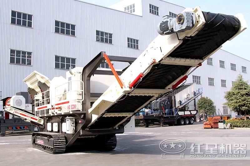 履帶移動沙石機(jī)