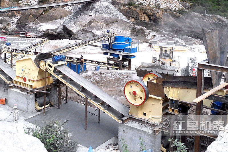 山東打石子機生產(chǎn)線