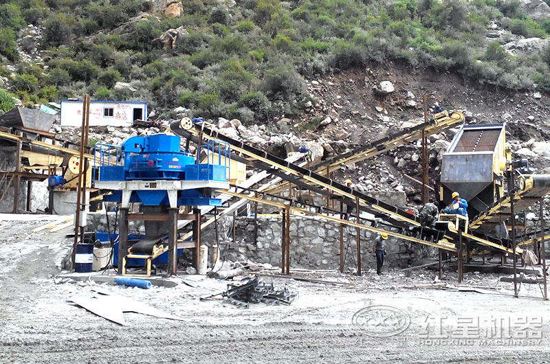 制砂機常用于砂石生產(chǎn)線中