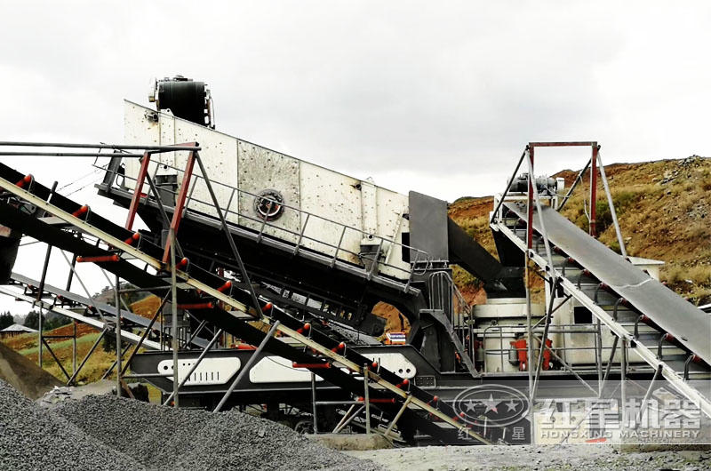 移動(dòng)式混凝土破碎機(jī)，一體化生產(chǎn)提高效率40%