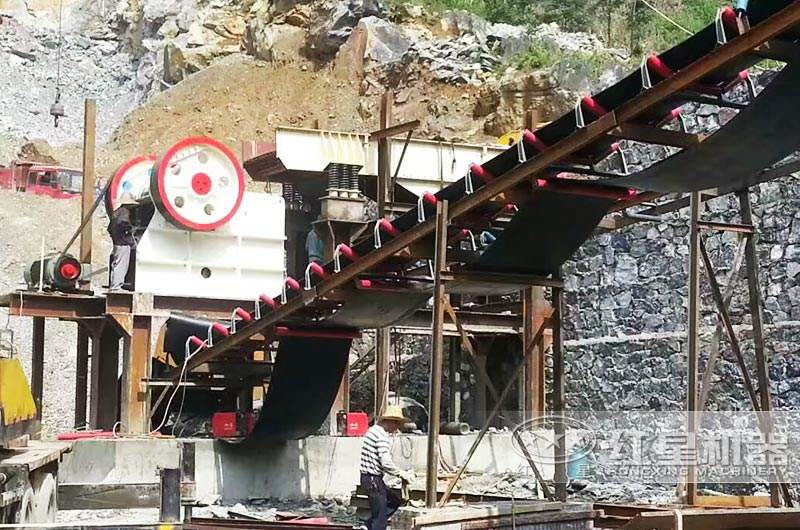 廣西采石場——配置1060鄂破，滿足80-200mm成品粒度