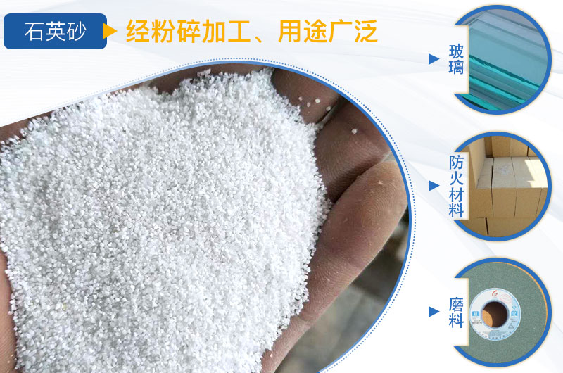 石英砂用途廣泛，投資價值大