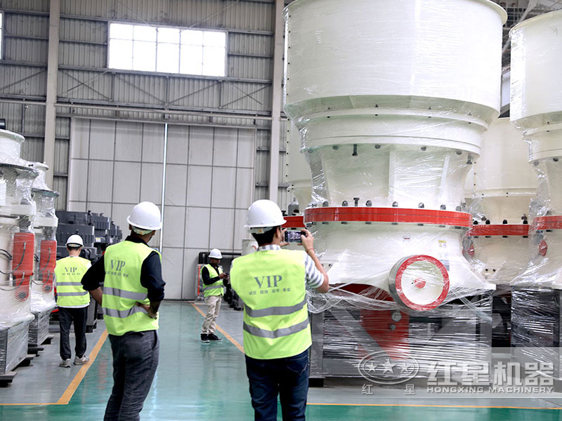 制沙碎石機-紅星機器廠家客戶考察